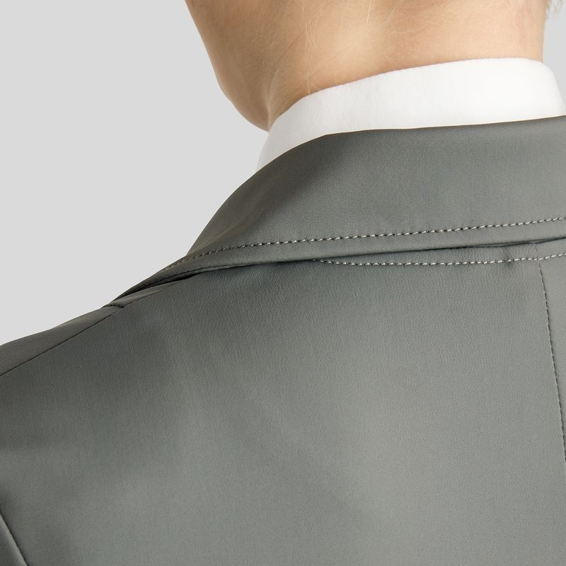 Turnierjacket MoKira Softshell Gun Metal Crystals Grau