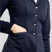 Turnierjacket MoKira Softshell Gun Metal Crystals Marineblau Turnierjacket MoKira Softshell Gun Metal Crystals Marineblau