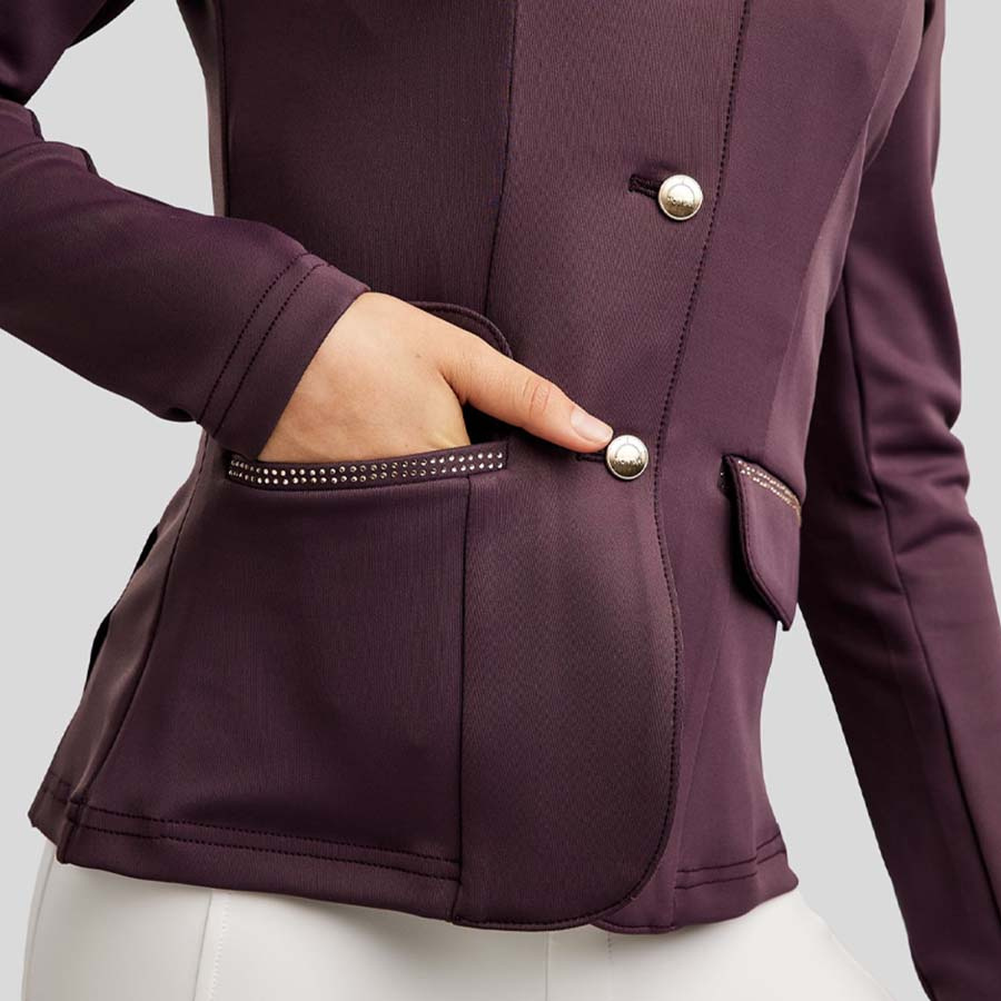 Turnierjacket Kinder/Junior MoBlair Champagne Crystals Fig