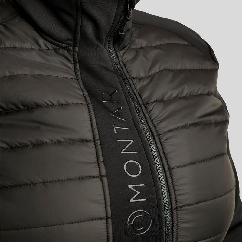 Hybridjacke Emma Softshell Curve Schwarz