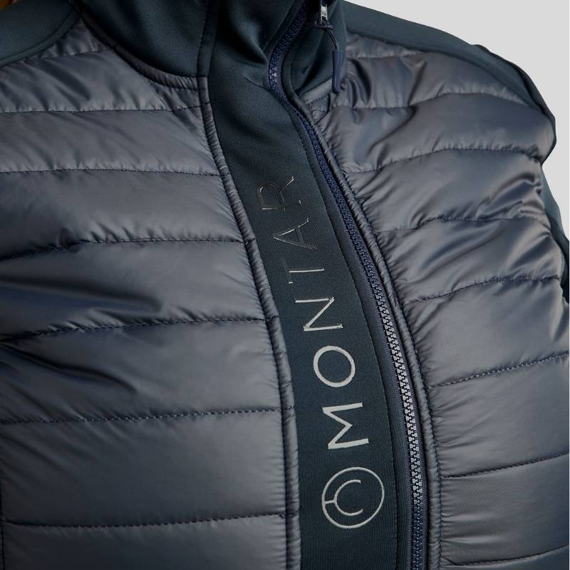 Hybridjacke Emma Softshell Curve Marineblau