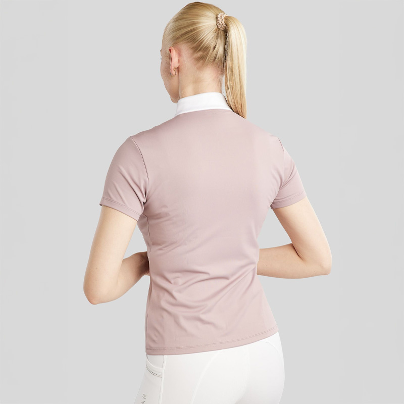 Turniershirt MoSparkle Champagne Crystals Blush