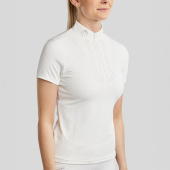 Turniershirt MoVioletta Champagne Crystals Weiß Turniershirt MoVioletta Champagne Crystals Weiß
