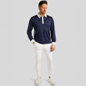 Herren-Turniershirt MoWill Long Sleeve Marineblau Herren-Turniershirt MoWill Long Sleeve Marineblau