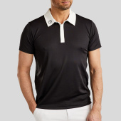 Herren-Turniershirt MoWill Short Sleeve Schwarz Herren-Turniershirt MoWill Short Sleeve Schwarz
