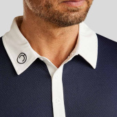 Herren-Turniershirt MoWill Short Sleeve Marineblau Herren-Turniershirt MoWill Short Sleeve Marineblau