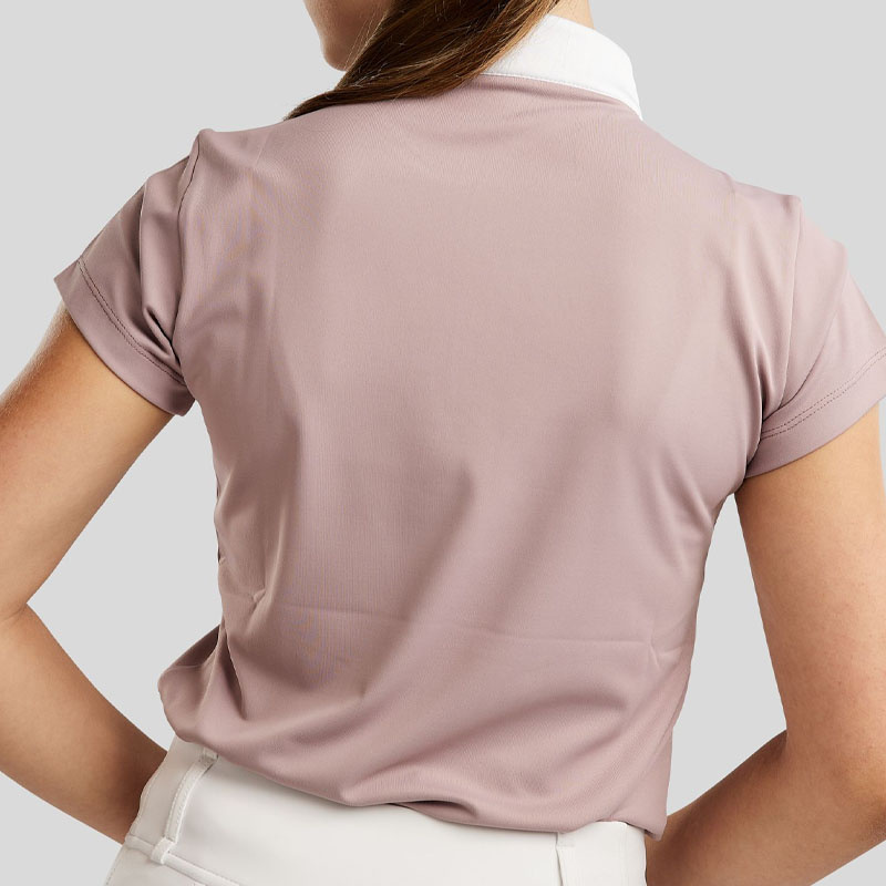 Wettkampftop Kinder/Junior MoSparkle Champagne Crystals Blush