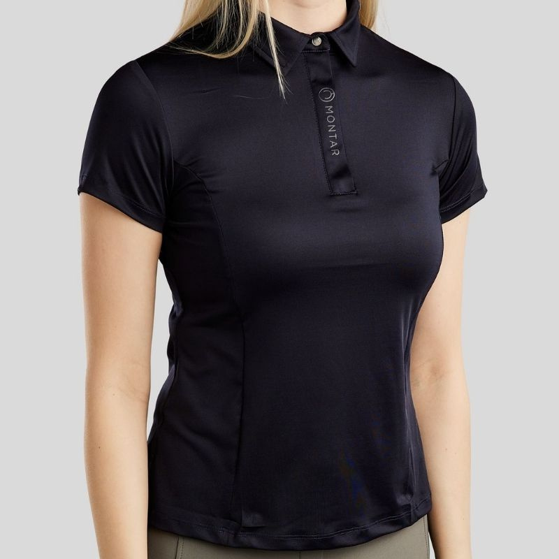 Poloshirt Clubwear Marineblau