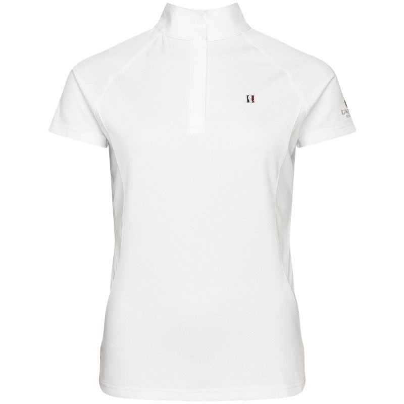 Wettkampftop Kinder/Junior Classic Short Sleeve Weiß