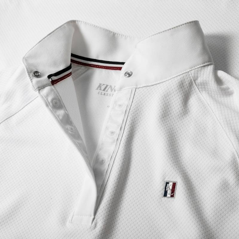 Wettkampftop Kinder/Junior Classic Short Sleeve Weiß