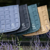 Dressurschabracke Biq Square Sparkle Classic Sports Grün Dressurschabracke Biq Square Sparkle Classic Sports Grün