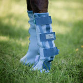 Fliegenschutzstiefel Fly Boots Hellblau/Blau/Silber Fliegenschutzstiefel Fly Boots Hellblau/Blau/Silber