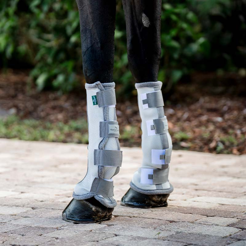 Fliegenschutzstiefel Fly Boots Silber/Grau/Silber