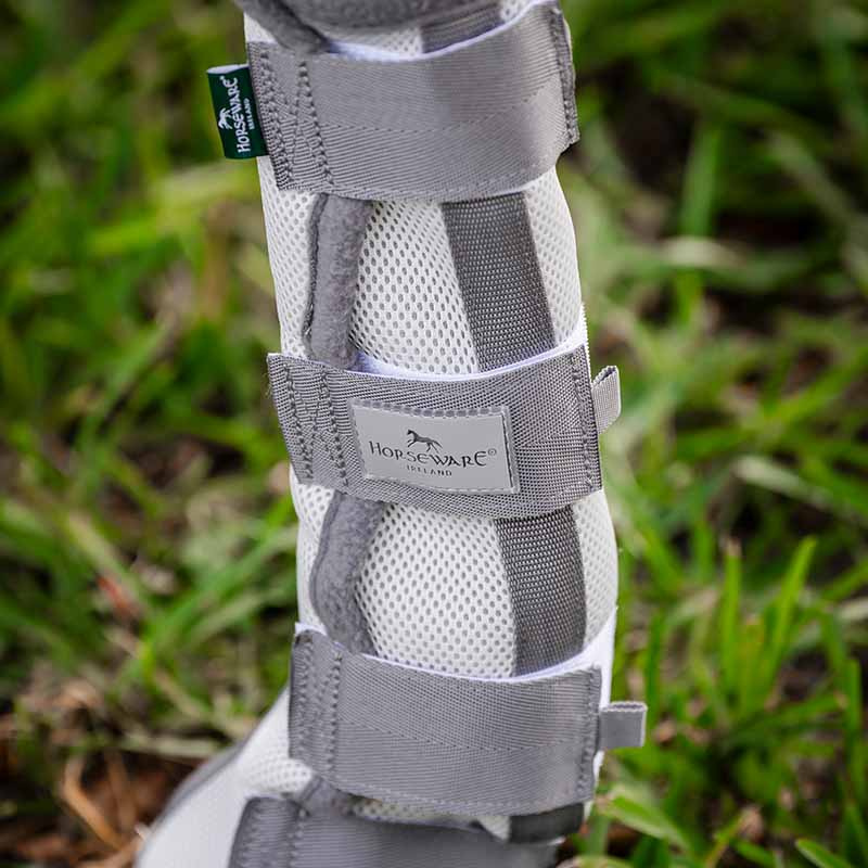 Fliegenschutzstiefel Fly Boots Silber/Grau/Silber