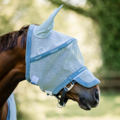 Fliegenhaube Rambo Hellblau/Blau/Silber Fliegenhaube Rambo Hellblau/Blau/Silber