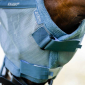 Fliegenhaube Rambo Hellblau/Blau/Silber Fliegenhaube Rambo Hellblau/Blau/Silber