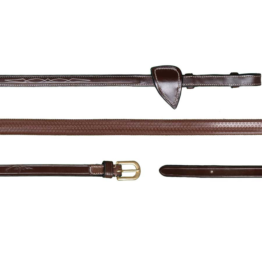 Gummizügel 13mm DC Braun
