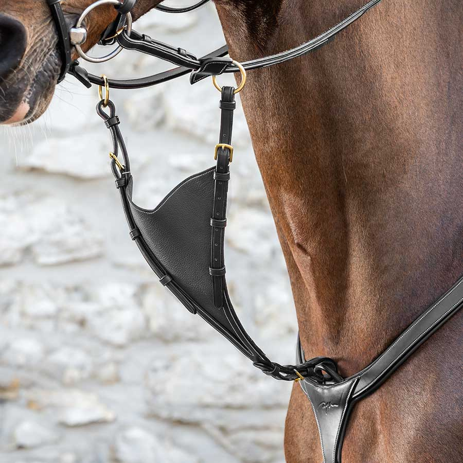 Kurze Martingal Soft Bib DC Braun Pony