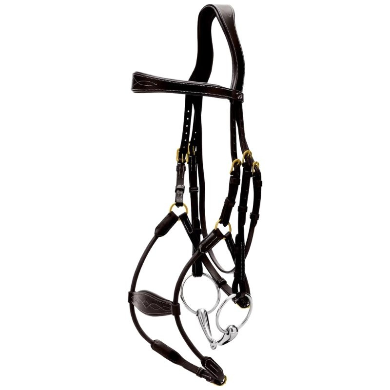 Trense Elastic Hybrid Dyon Collection Schwarz