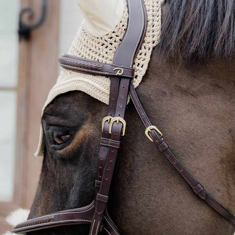 Mexikanische Trense Plaited Dyon Collection Braun