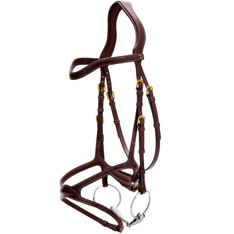 Trense X-Fit Anatomisch DC Braun