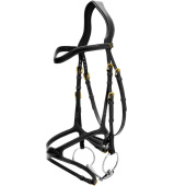 Trense X-Fit Anatomisch DC Schwarz Trense X-Fit Anatomisch DC Schwarz