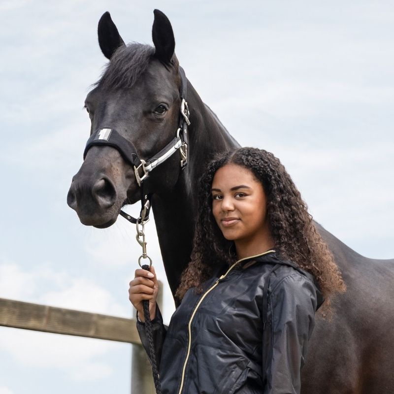 Halfter Classic Fleece Schwarz