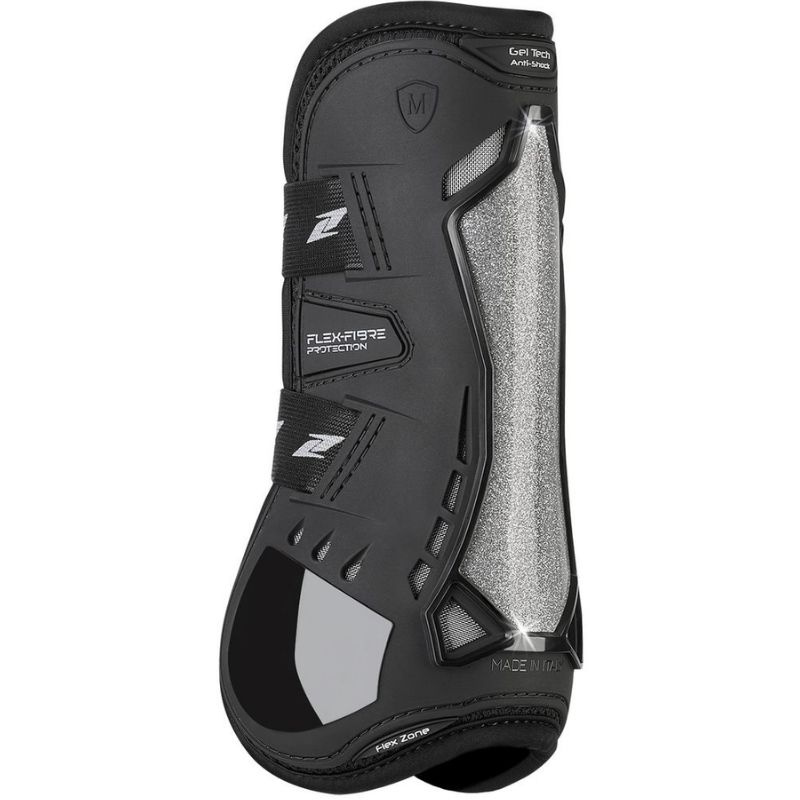 Sehnenschoner Carbon Chic Schwarz