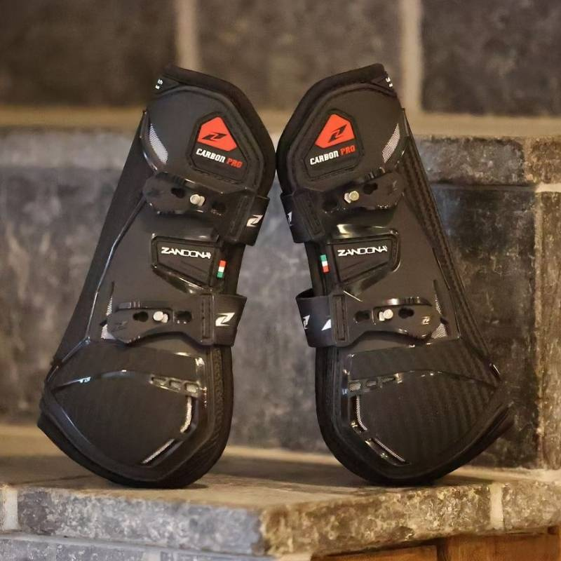 Sehnenschoner Carbon Pro Schwarz