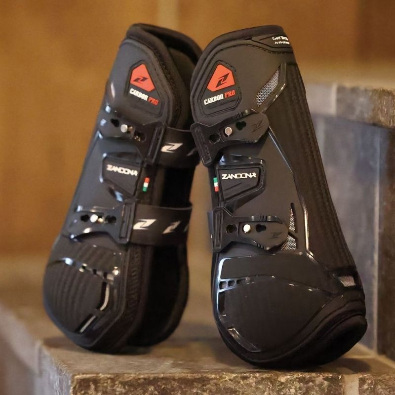 Sehnenschoner Carbon Pro Schwarz