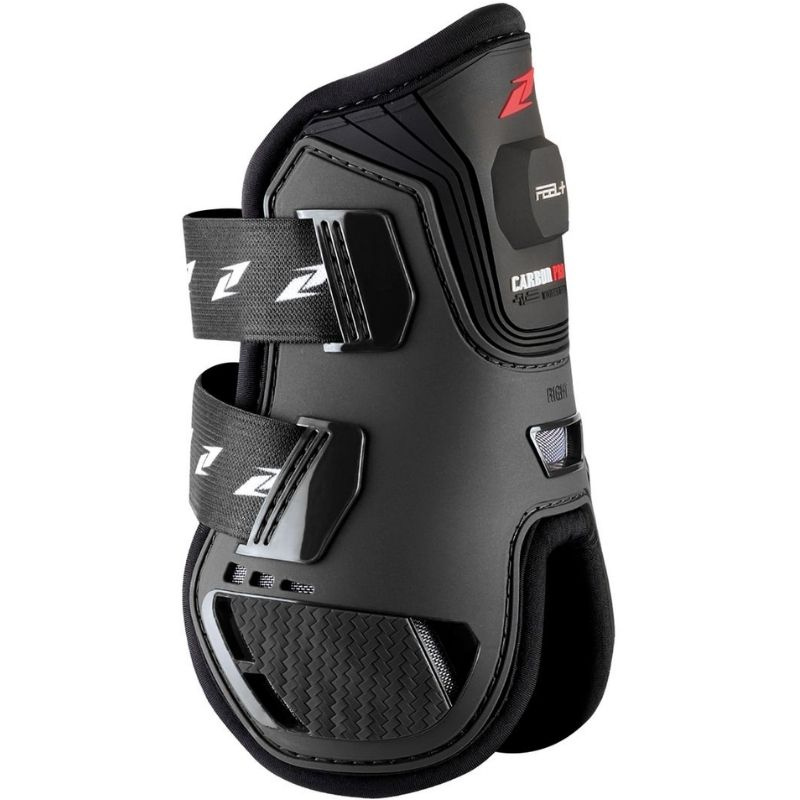 Hintere Gamaschen Carbon Pro Feel+ Schwarz