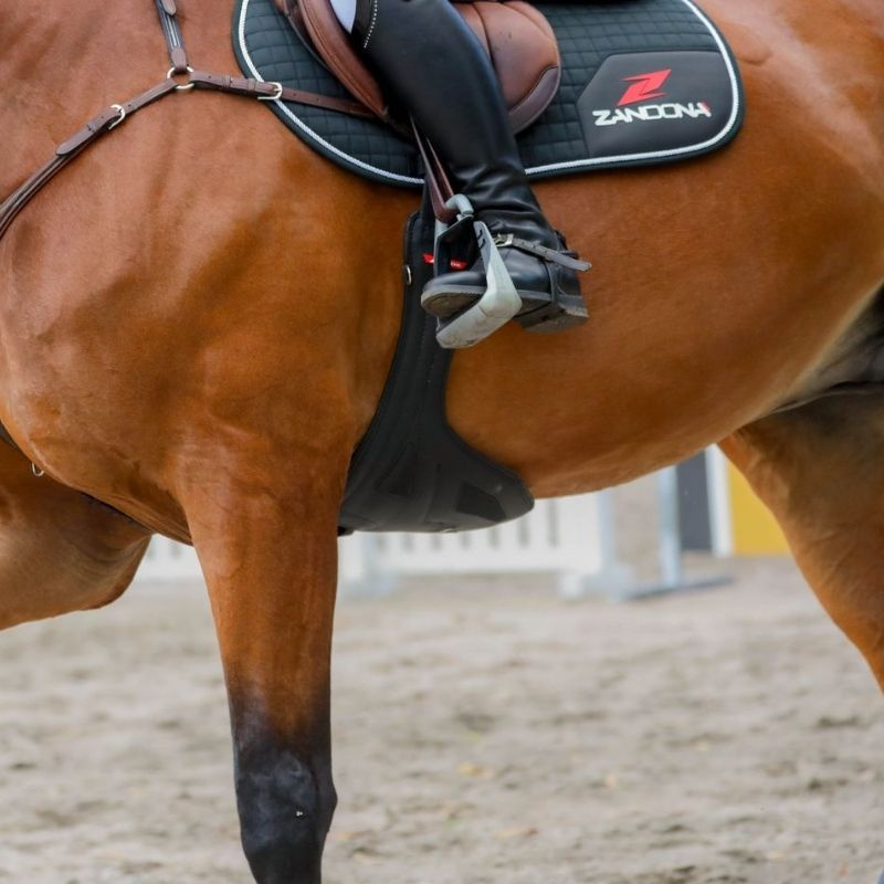 Stollenschutzgurt Techno Stud Schwarz