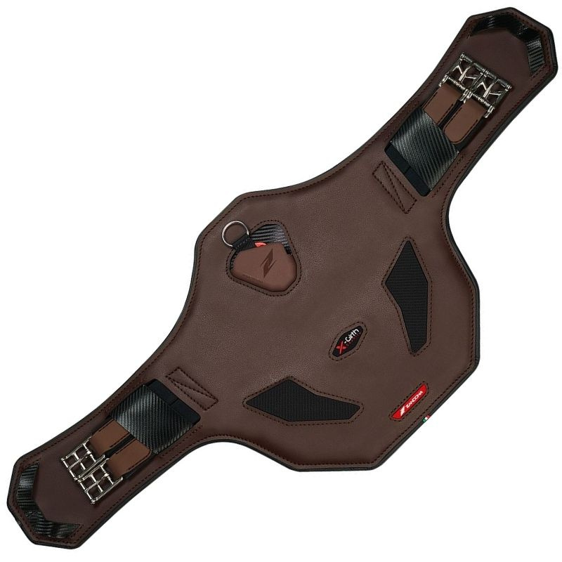 Stollenschutzgurt Vielseitigkeit X-Girth Braun