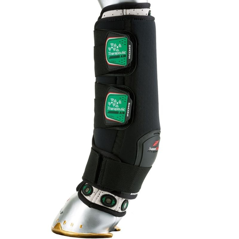 Therapie-Gamaschen Magnetic Support Boot Air Rear Schwarz