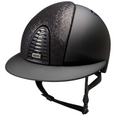 Reithelm Cromo 2.0 Matt Polo Inserto Glitter Schwarz Reithelm Cromo 2.0 Matt Polo Inserto Glitter Schwarz
