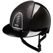 Reithelm Cromo 2.0 Shine Polo Inserto Glitter Schwarz Reithelm Cromo 2.0 Shine Polo Inserto Glitter Schwarz