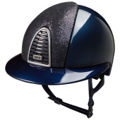 Reithelm Cromo 2.0 Shine Polo Inserto Glitter Marineblau Reithelm Cromo 2.0 Shine Polo Inserto Glitter Marineblau