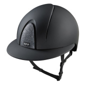 Reithelm Smart Nova Matt Polo Star Schwarz/Silber Reithelm Smart Nova Matt Polo Star Schwarz/Silber