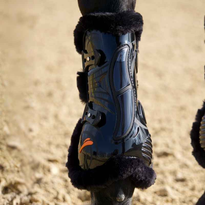 Tendon Boots eAirshock Legend Fluffy Schwarz