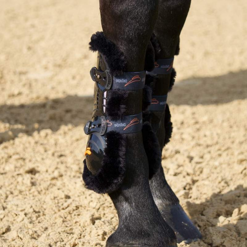 Tendon Boots eAirshock Legend Fluffy Schwarz