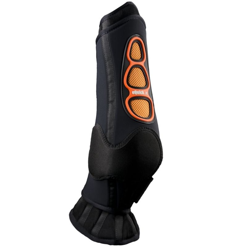 Stallgamaschen eBoots Aero Magneto Front Schwarz
