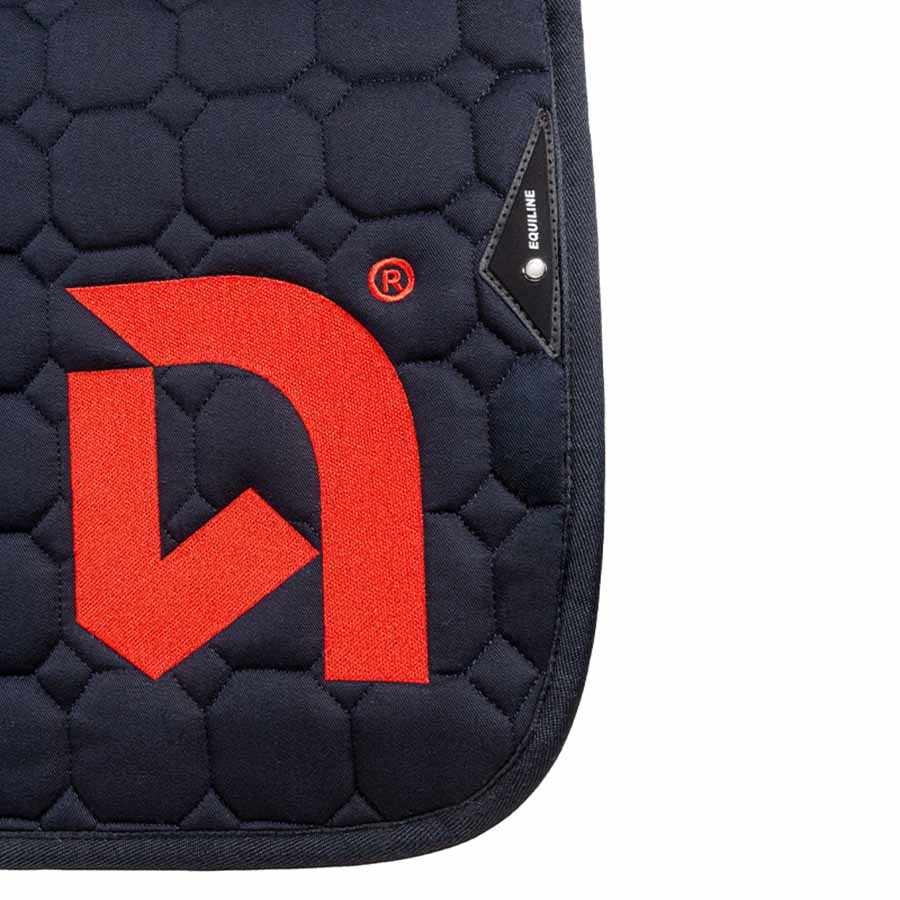 Schabracke Octagon Team Equinest Marineblau/Rot
