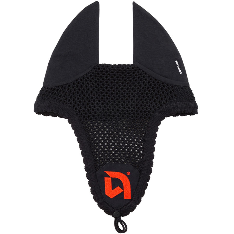 Lange Haube Loop Team Equinest Schwarz/Rot