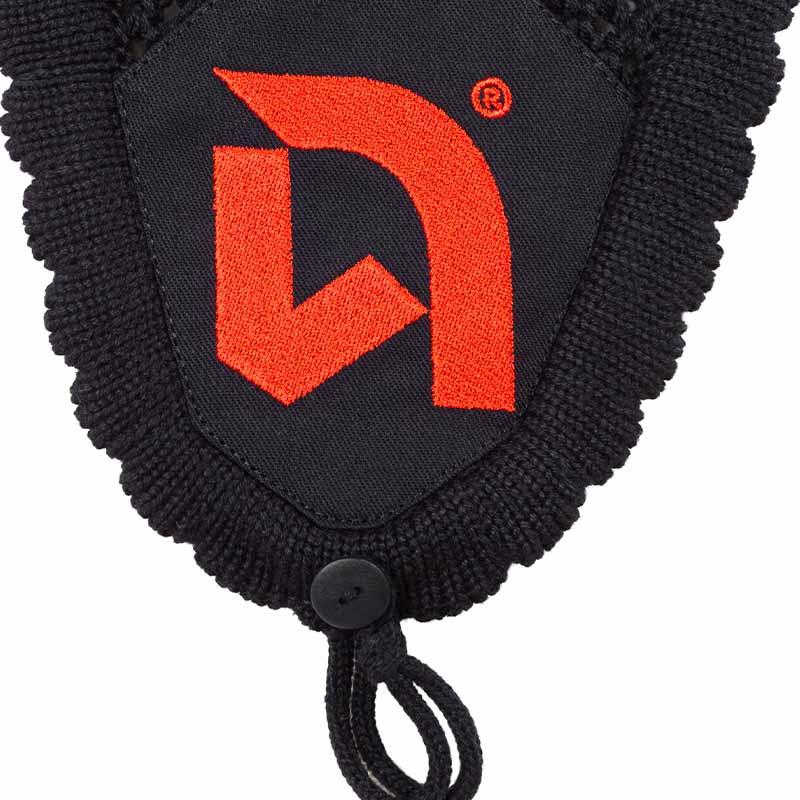Lange Haube Loop Team Equinest Schwarz/Rot