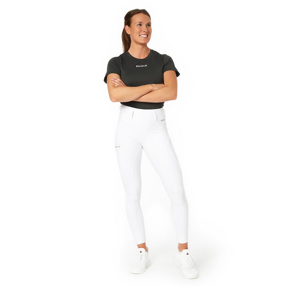 Reitleggins Classic Weiß