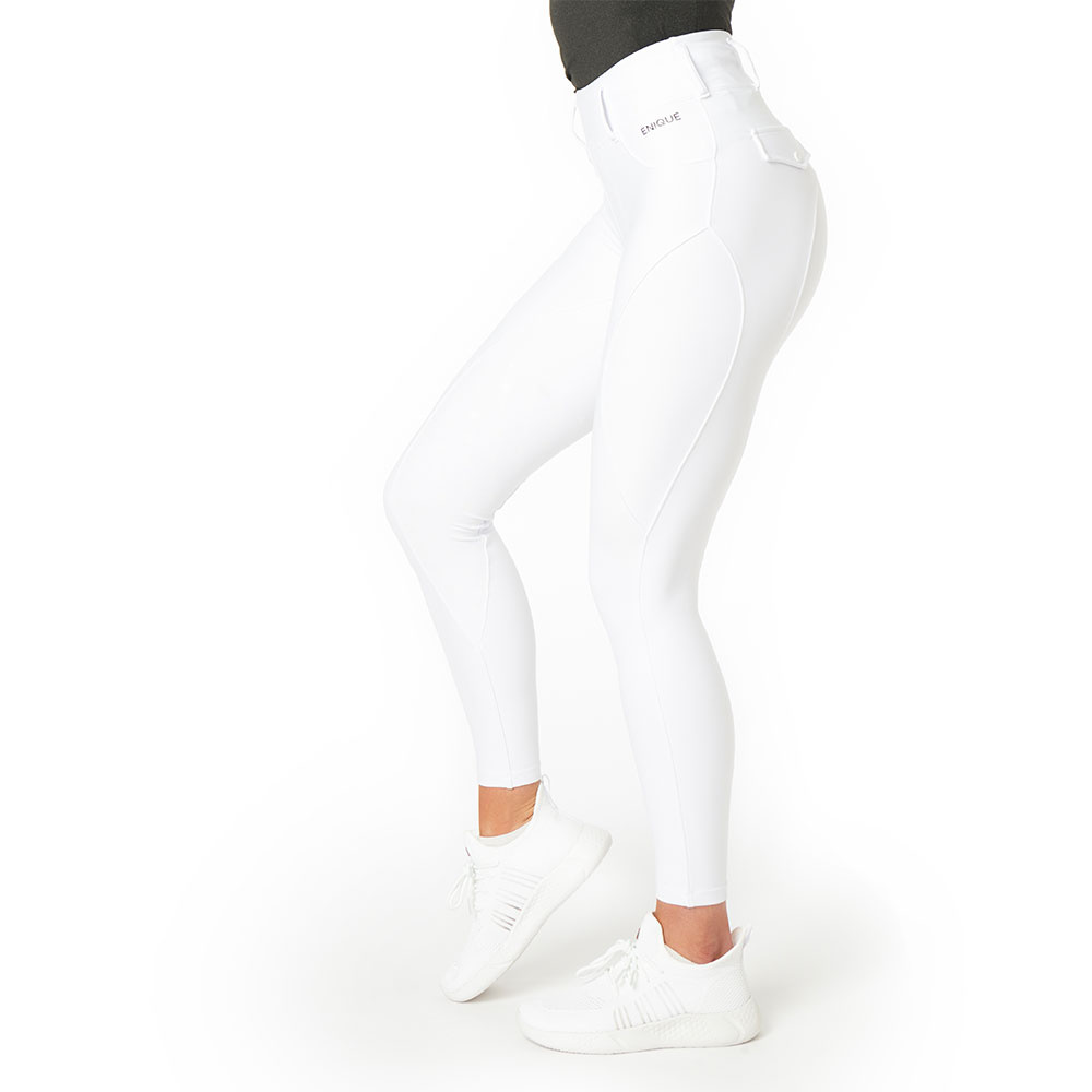Reitleggins Classic Weiß