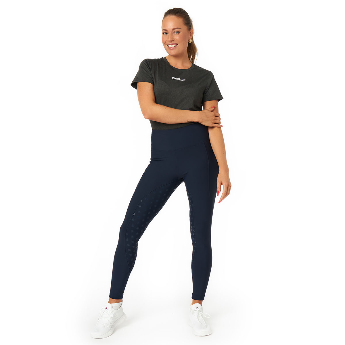 Reitleggins Signature FG Marineblau