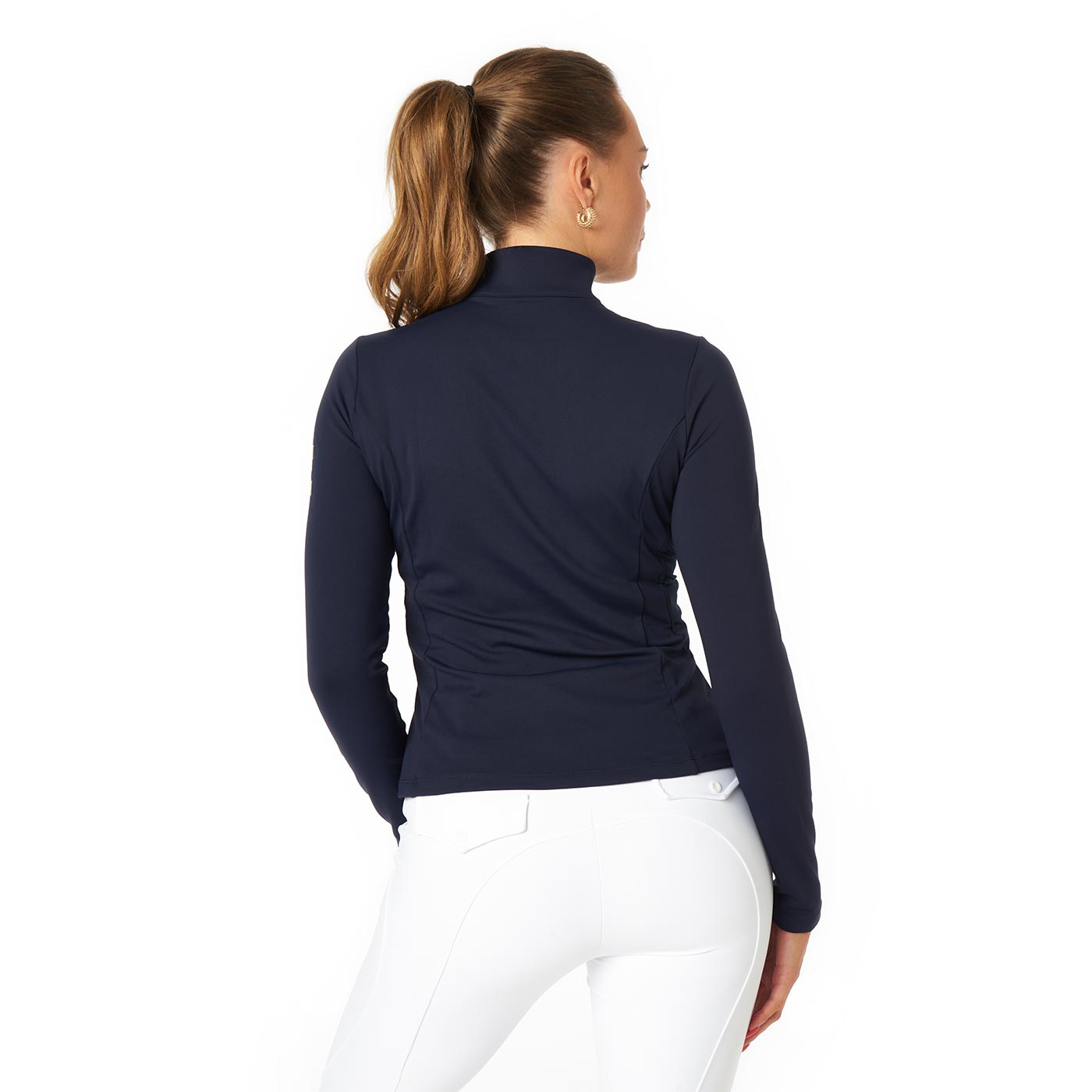 Reißverschlussshirt 1/4 Training Marineblau