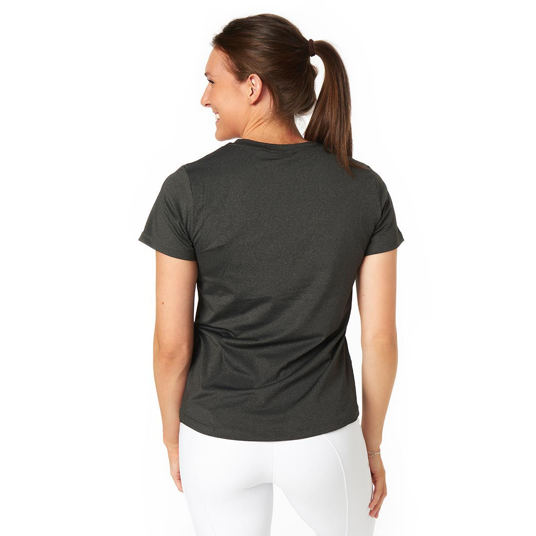 T-Shirt Alltag Mitternachtsgrau