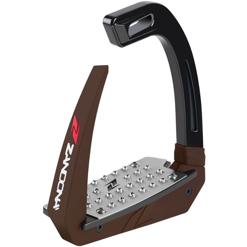 Sicherheitssteigbügel Omnia Schwarz/Braun